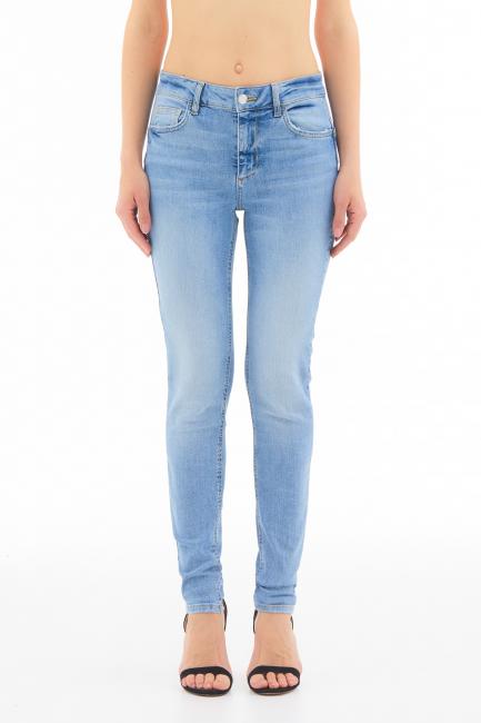 LIUJO DIVINE jeans bottom up a vita alta  denimblue ssw seducti - Jeans Donna