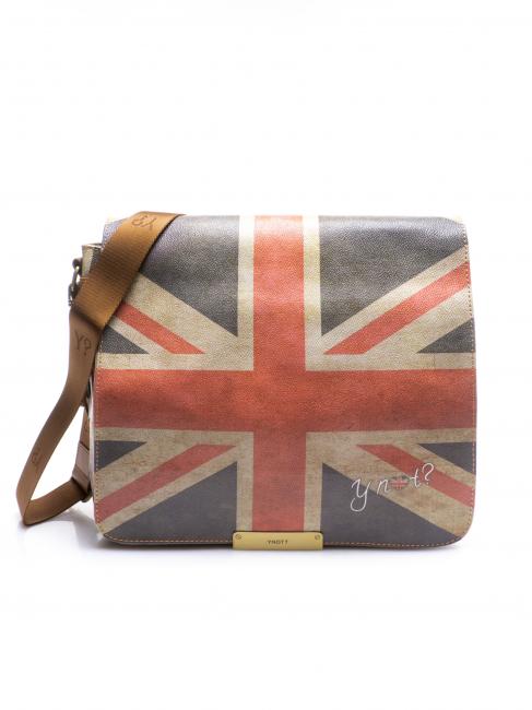 YNOT FLAG VINTAGE Messenger a tracolla UK - Cartelle Lavoro