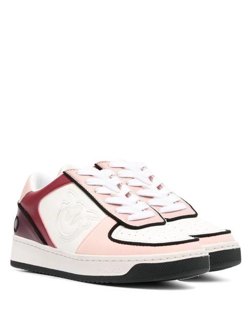 PINKO JOLIET Sneakers bianco/rosa/rosso - Scarpe Donna