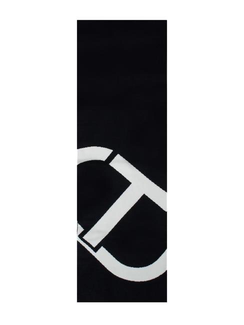 TWINSET BICOLOR Sciarpa in maglia nero - Sciarpe