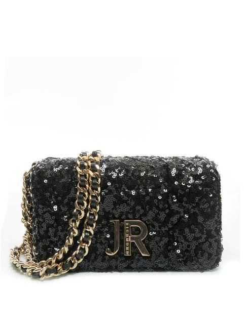 JOHN RICHMOND COSLOV Mini bag con pailettes black/gold - Borse Donna