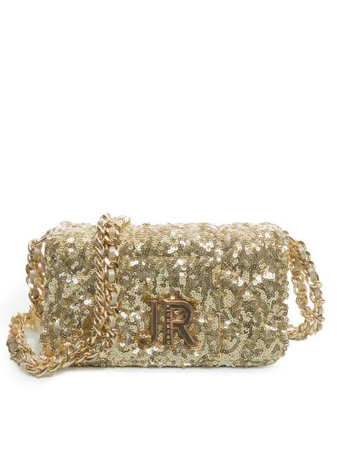 JOHN RICHMOND COSLOV Mini bag con pailettes gold/gold - Borse Donna