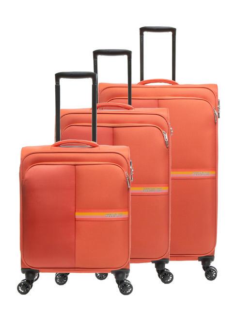 AMERICAN TOURISTER BRIGHT LIFE Set 3 trolley: cabin, medio, grande spicy paprika - Set Trolley