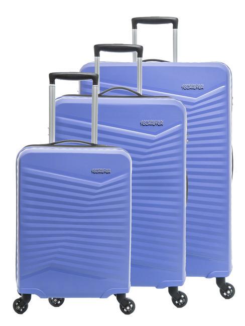 AMERICAN TOURISTER JETDRIVER 2.0 Set 3 trolley: cabin, medio, grande icy lilac - Set Trolley