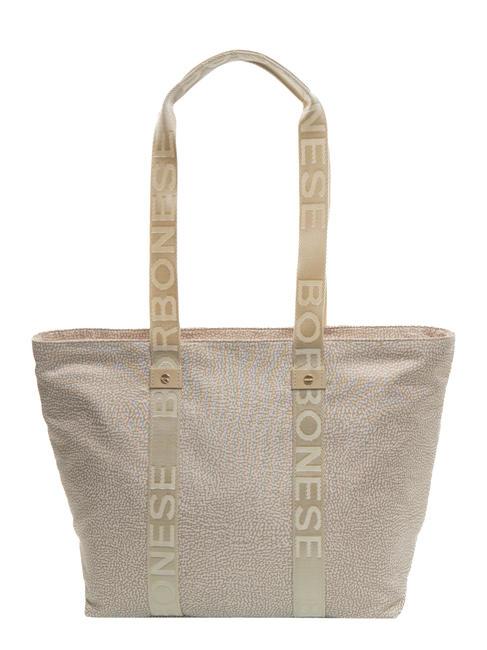 BORBONESE ECO LINE  Shopping Bag sabbia - Borse Donna