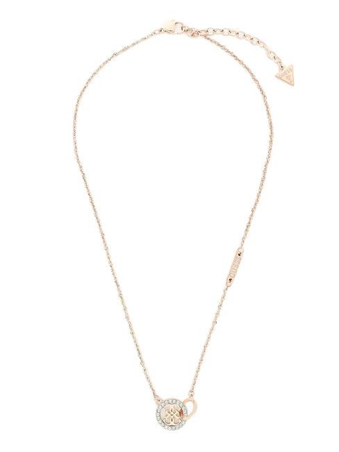 GUESS EMBRACE Collana con charm ROSE GOLD - Collane