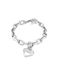 GUESS FALLING IN LOVE Bracciale con cuore e catena - Bracciali Donna