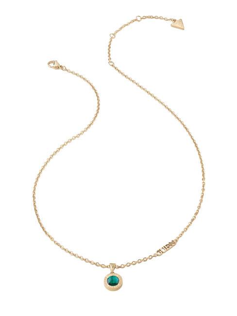 GUESS COLOR MY DAY Collana yellow gold/emerald - Collane