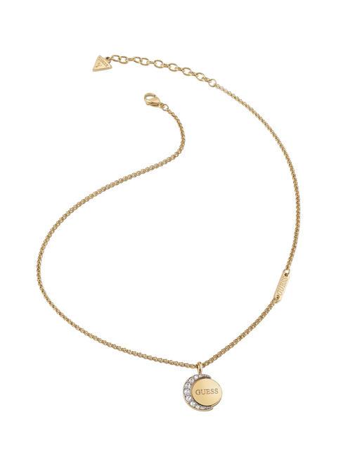 GUESS MOON FASES Collana con charm yellow gold - Collane