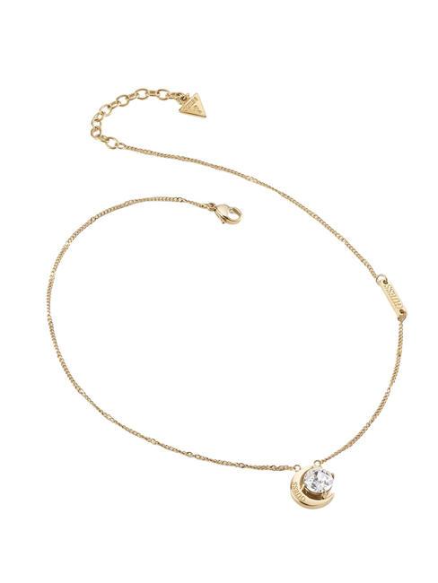 GUESS MOON FASES Collana con charm yellow gold - Collane