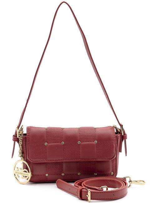 ROCCOBAROCCO DIAMANTE Mini bag a spalla, con tracolla rosso - Borse Donna