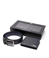 ROCCOBAROCCO GIFT BOX Cintura + Portafoglio in Pelle - Portafogli Uomo