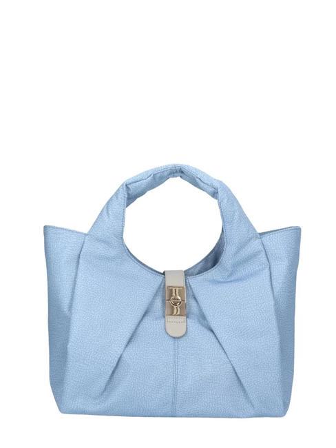 BORBONESE CORTINA Shopping Bag M topazio/grigio chiaro - Borse Donna
