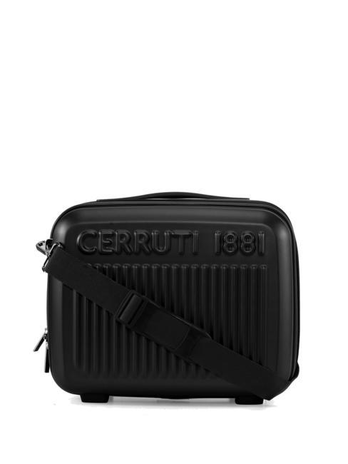 CERRUTI 1881 TRAVEL Beauty case con tracolla nero - Beauty Case