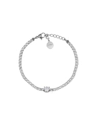 AMEN ACCIAIO Bracciale con zirconi - Bracciali Donna