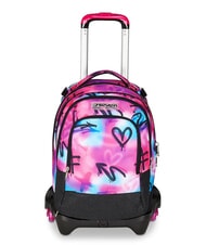 SEVEN PAINT GIRL JACK 3WD Trolley 2 Zaini sganciabili, 3 ruote - Zaini con carrello