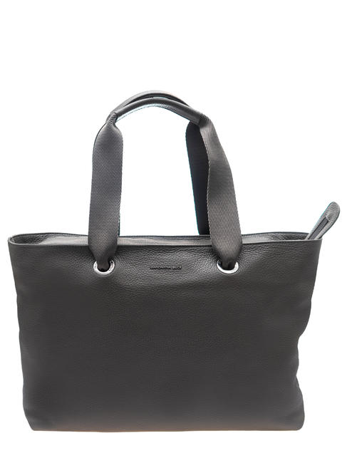 MANDARINA DUCK  MELLOW Shopping bag in pelle SMOKED PEARL - Borse Donna