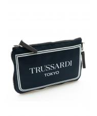 TRUSSARDI CITY POCKET Pochette a mano tokyo blue - Borse Donna - 2