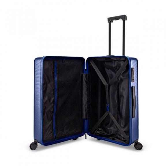 CHINOOK Trolley misura media, espandibile blu notte - Trolley Rigidi