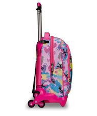 SJGANG CLACK IT GIRL JACK Zaino Trolley con carrello sganciabile, 3 ruote sea water - Zaini con carrello - 5