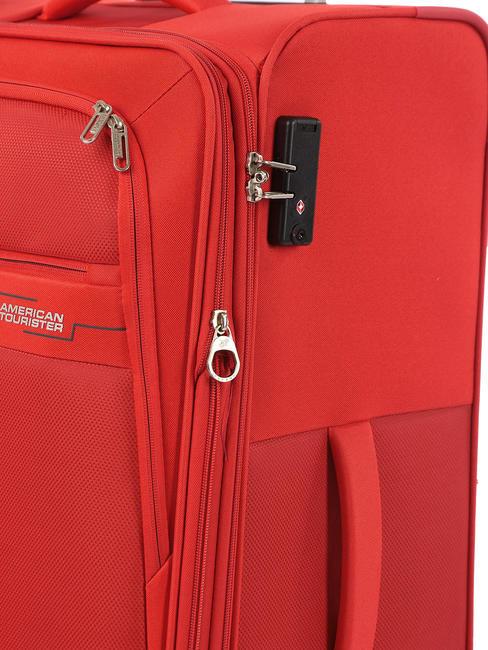 DEEP DIVE Trolley grande espandibile red/grey - Trolley Semirigidi