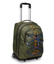 INVICTA ACTIVE NEW BUMP Zaino trolley 2 ruote green military - Zaini con carrello - 5