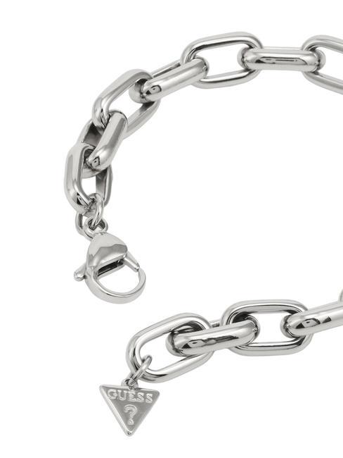 FALLING IN LOVE Bracciale con cuore e catena SILVER - Bracciali Donna