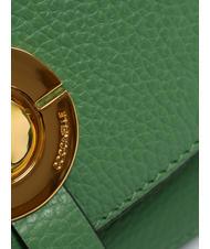 COCCINELLE MARGHERITA Borsa saddle in pelle martellata peppermint - Borse Donna - 5