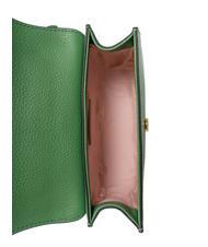 COCCINELLE MARGHERITA Borsa saddle in pelle martellata peppermint - Borse Donna - 6