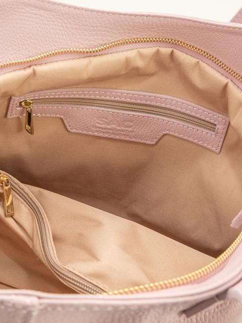 MARTINA Borsa shopper morbida in pelle dollaro millenial pink - Borse Donna