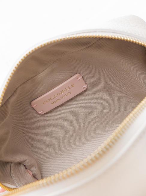 CHERRY Borsa camera case in pelle martellata coconut milk - Borse Donna