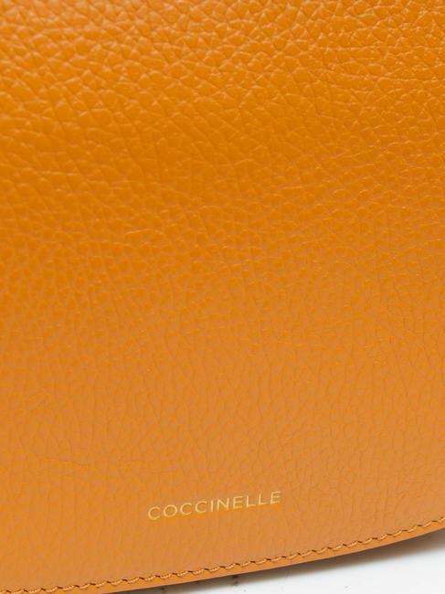 ANNE Borsa mini tracolla in pelle martellata paprika - Borse Donna