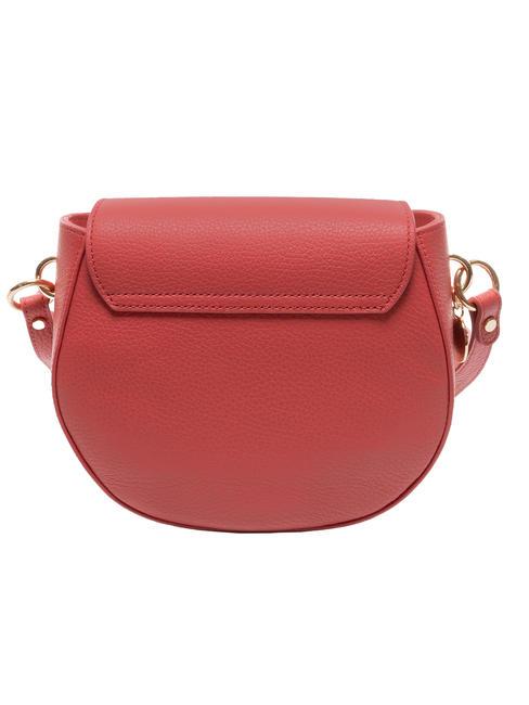 ALPHA  Mini Bag a tracolla, in pelle cranberry - Borse Donna