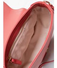 COCCINELLE ALPHA  Mini Bag a tracolla, in pelle cranberry - Borse Donna - 6