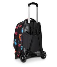 INVICTA NEW WAY NEW PLUG Fantasy Zaino Trolley con carrello sganciabile blurry butterfly - Zaini con carrello - 3