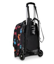 INVICTA NEW WAY NEW PLUG Fantasy Zaino Trolley con carrello sganciabile blurry butterfly - Zaini con carrello - 5