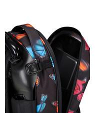 INVICTA NEW WAY NEW PLUG Fantasy Zaino Trolley con carrello sganciabile blurry butterfly - Zaini con carrello - 6