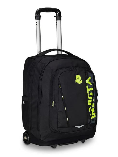 BUMP GRS CAMBIA COLORE Zaino trolley porta pc 14" 2 ruote black/yellow - Zaini con carrello