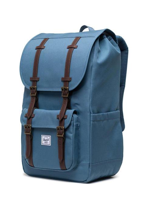 LITTLE AMERICA  Zaino misura standard steel blue - Zaini Scuola & Tempo Libero