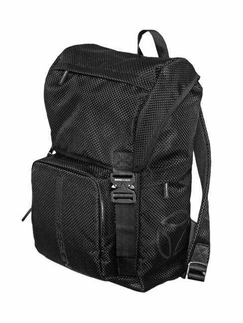 ECO CARBON URBAN Zaino in poliestere riciclato blacklogoblack - Zaini Scuola & Tempo Libero
