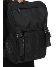 MOMO DESIGN ECO CARBON URBAN Zaino in poliestere riciclato blacklogoblack - Zaini Scuola & Tempo Libero - 4