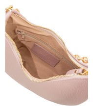 LESAC GIUDITTA Borsa hobo in pelle con manico catena millenial pink - Borse Donna - 6