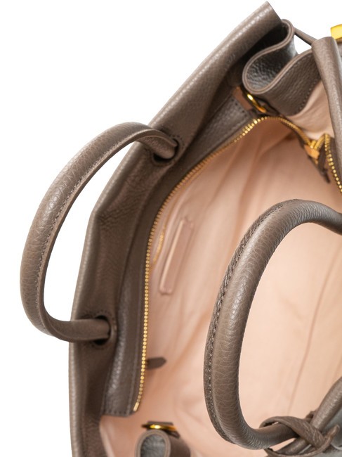 BLUE SOFT Borsa a mano in pelle martellata ebano - Borse Donna