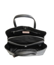 COCCINELLE SWAP Borsa a mano in pelle martellata Nero - Borse Donna - 5