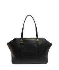COCCINELLE CHERRY Borsa shopping a spalla pelle martellata Nero - Borse Donna - 3