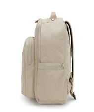 KIPLING SEOUL L Zaino porta pc 15" signature beige embossed - Zaini Scuola & Tempo Libero - 3