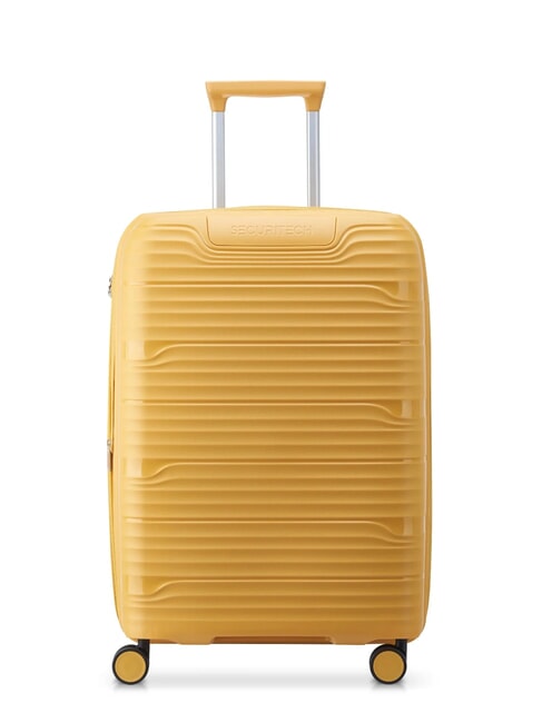 SECURITECH DUNE Set 3 trolley: cabin, medio, grande espandibili giallo - Set Trolley