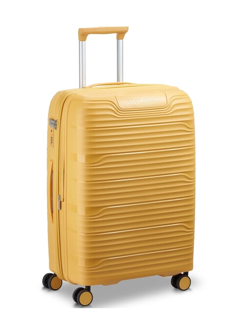 SECURITECH DUNE Set 3 trolley: cabin, medio, grande espandibili giallo - Set Trolley