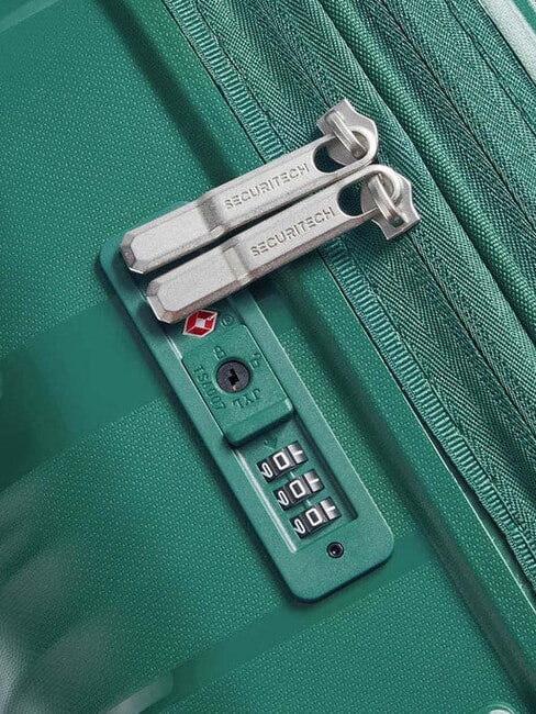 SECURITECH DUNE Set 3 trolley: cabin, medio, grande espandibili iguana - Set Trolley