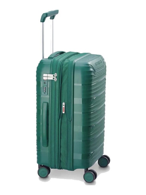 SECURITECH DUNE Trolley bagaglio a mano, espandibile iguana - Bagagli a mano